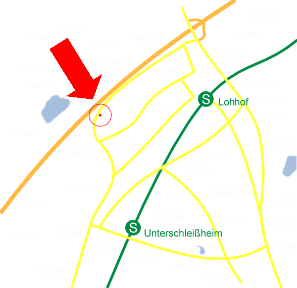&Uuml;bersichtsplan M&uuml;nchen
